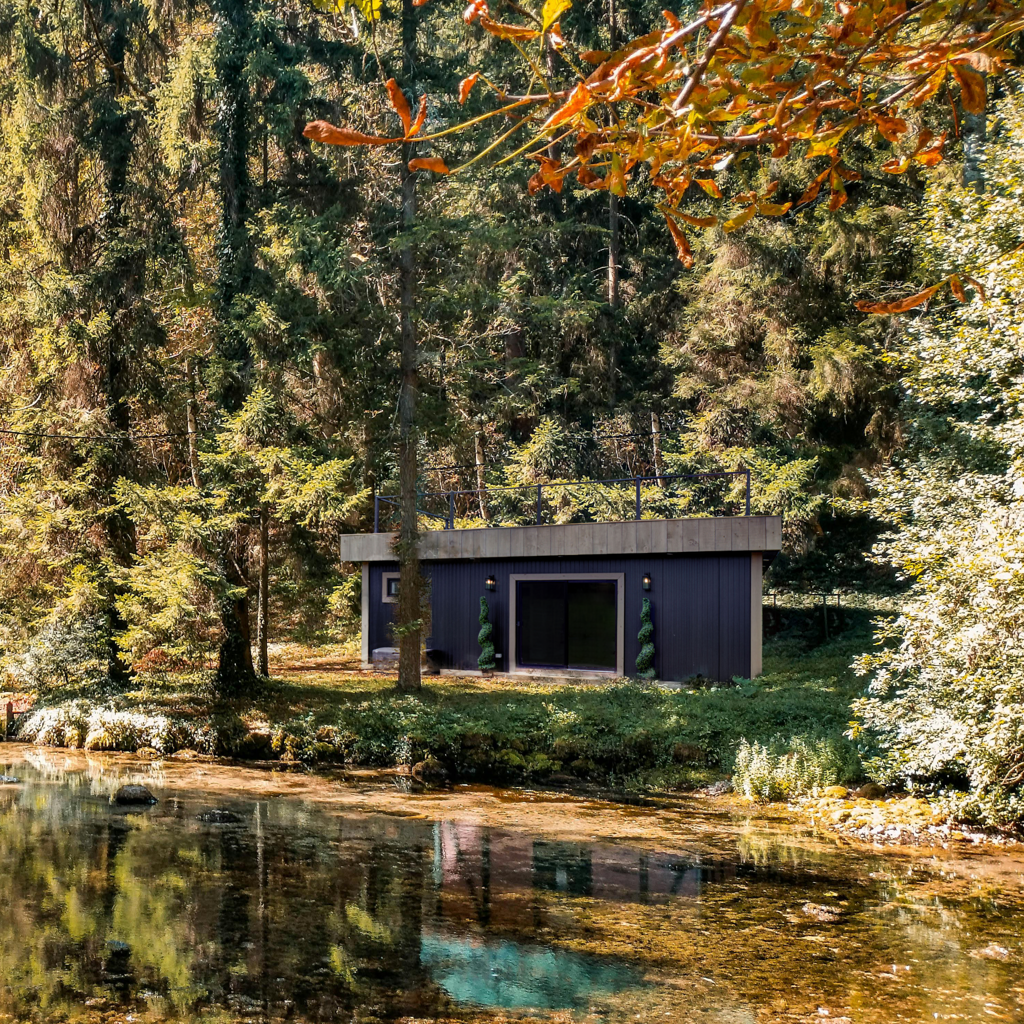 Buildlite modular home used as a cabin retreat